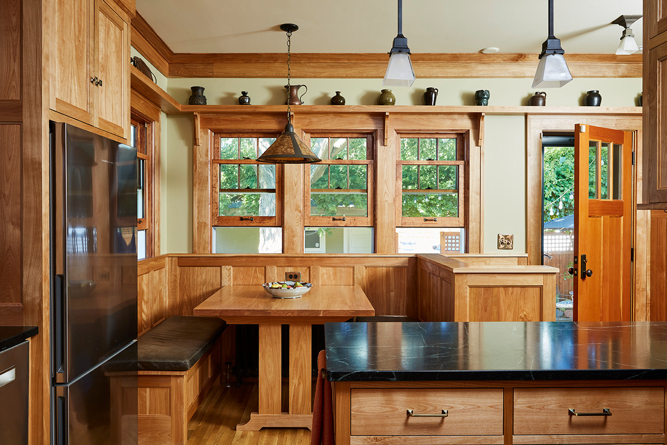 Craftsman Birch Kitchen