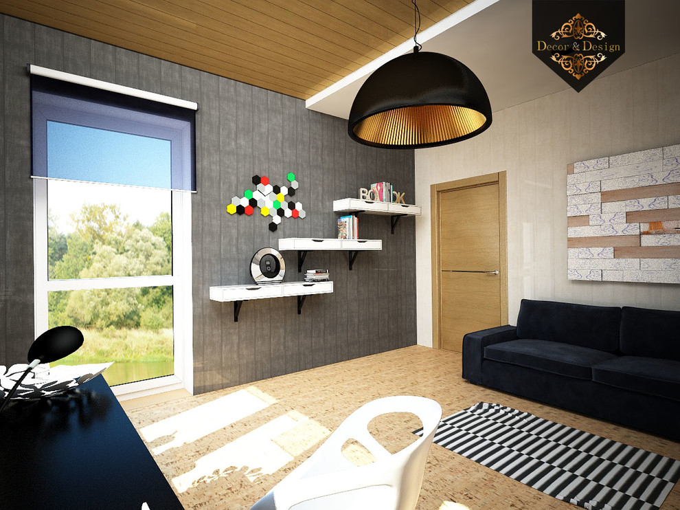 "Уютный минимализм" дом для семьи в п. Тетеево (Казань)