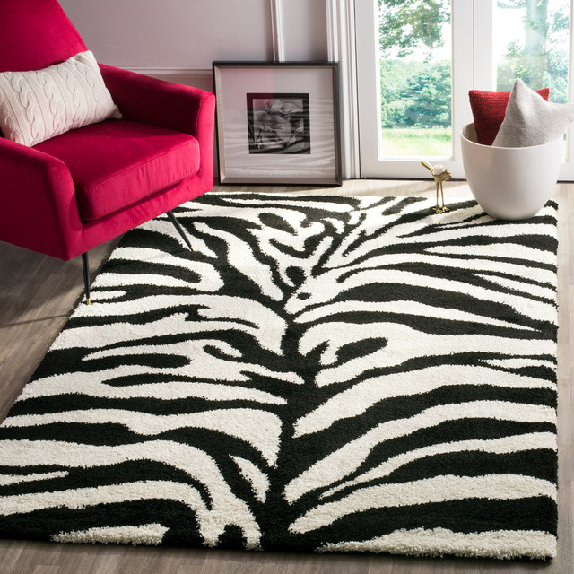 Safavieh Florida Shag Collection SG452 Rug Contemporary Area Rugs