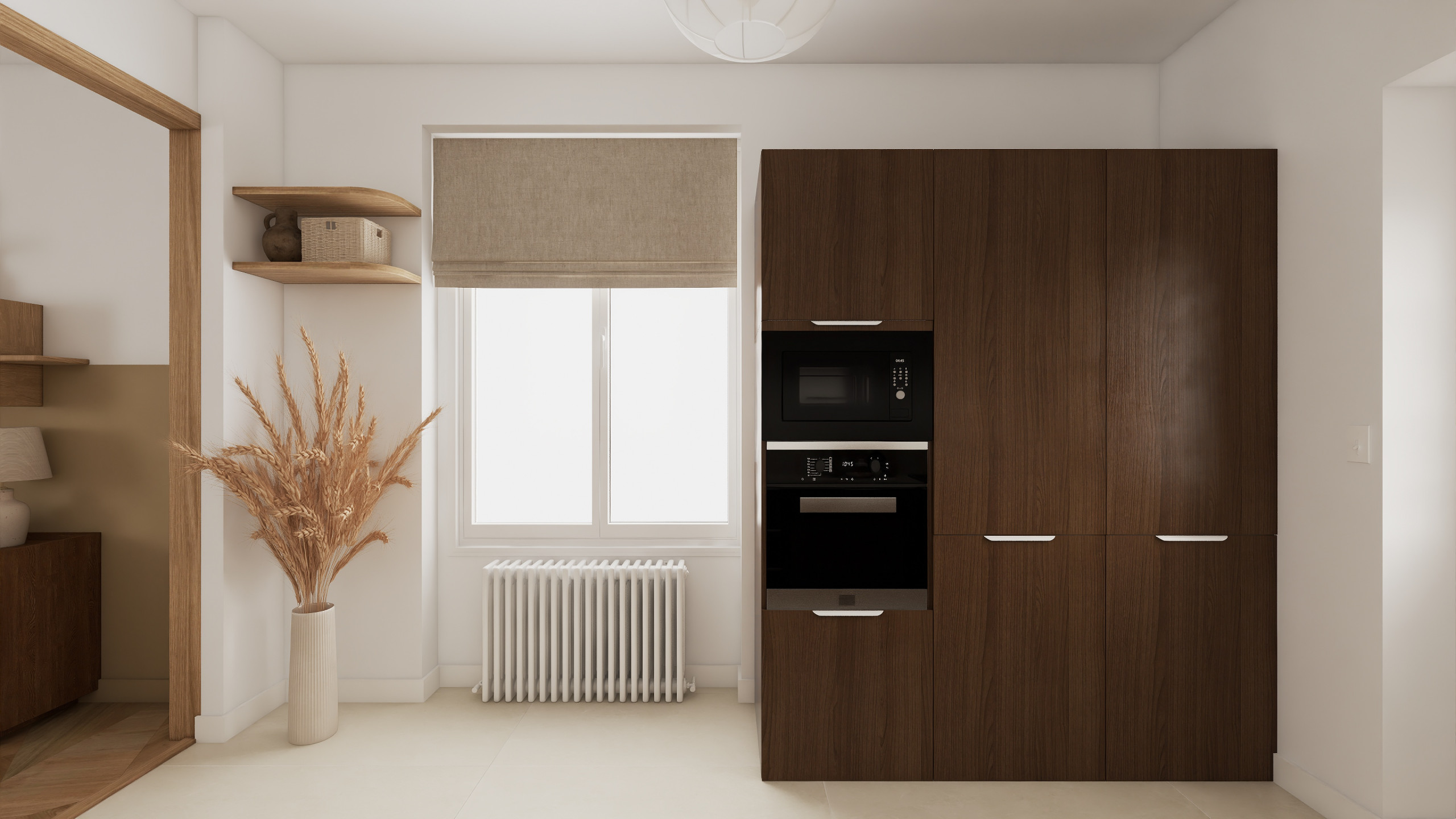 Projet Foch - pièce de vie et cuisine