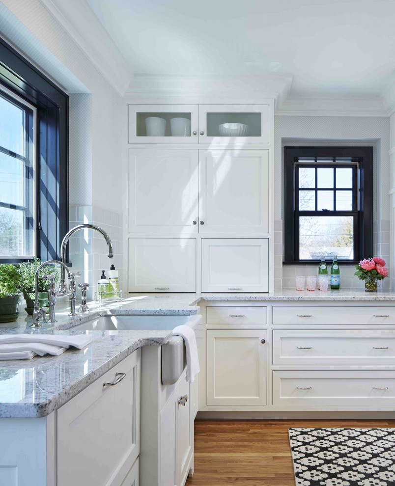 Inspiration for a transitional kitchen remodel in DC Metro