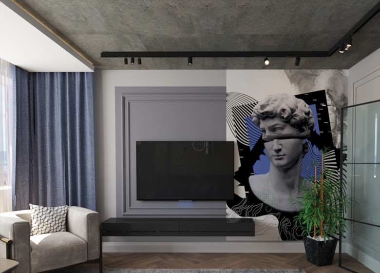 Кухня-гостиная ЖК Успенский