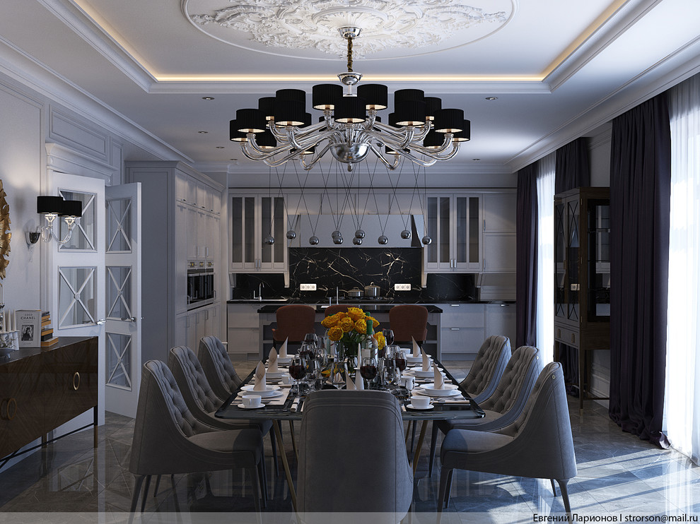 Интерьер дома в пригороде г.  Калининград.