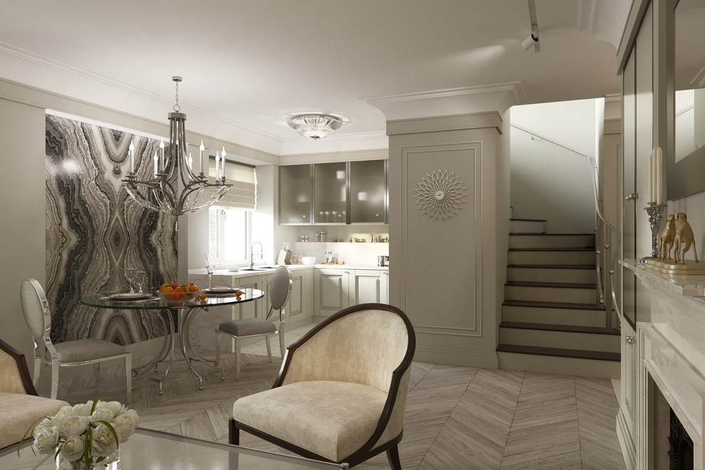 Современная классика. Интерьеры. Квартира 100 м2 в Тамбове.