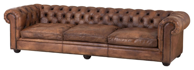Gymnasium Modern Clic Leather Antique Br Tufted Sofa Gymnasium Modern Clic Leather Antique Br Tufted Sofa Large