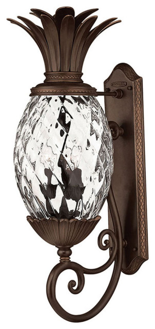 Hinkley 2224CB Medium Wall Mount Lantern, Dark Bronze