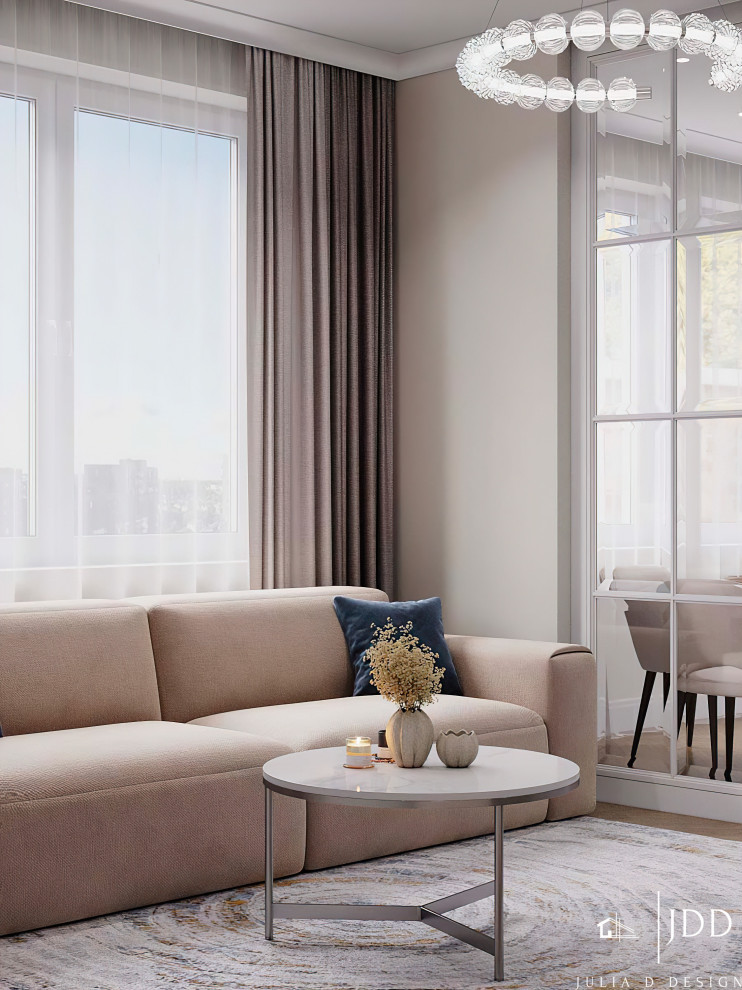 Двухкомнатная квартира для девушки