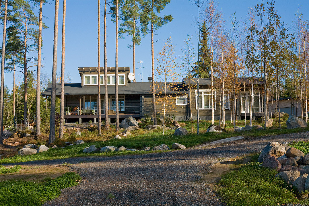 Деревянный Комплекс в Финляндии