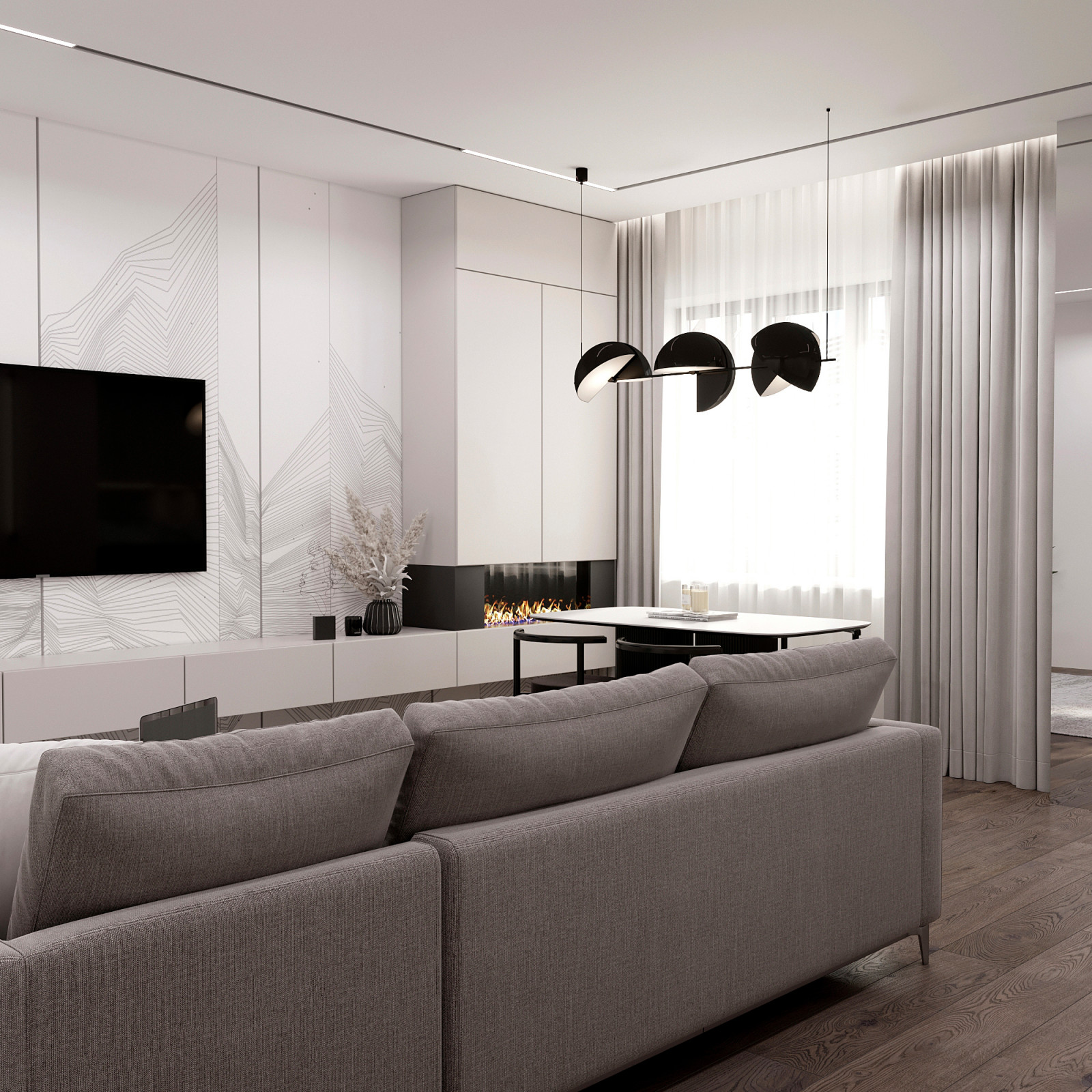 Дизайн-проект жилого дома в ЖК «Финист» 97.7 кв.м