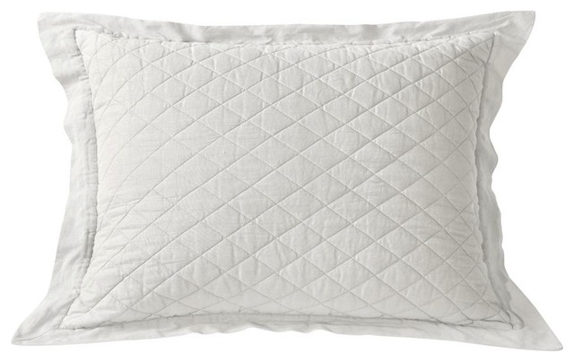 Diamond Quilted Pillow Shams 