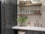 Transitional Laundry Room by Designs by Craig Veenker