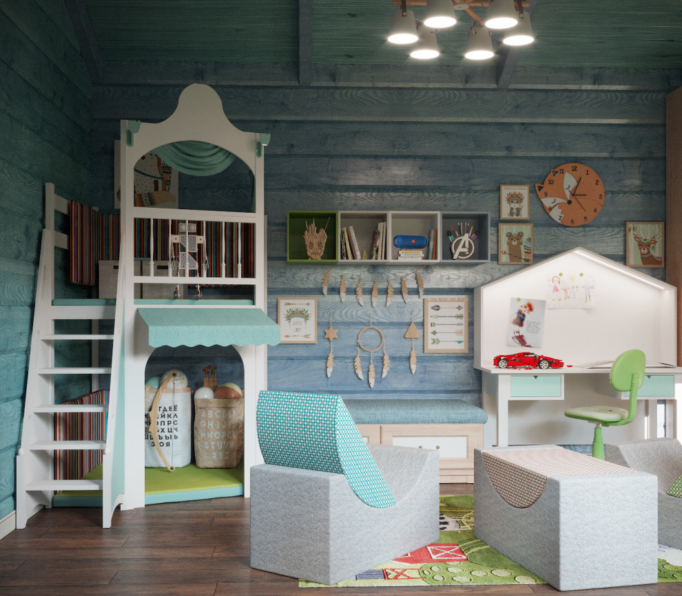 Интерьер в стиле Прованс в пос. Медное Озеро