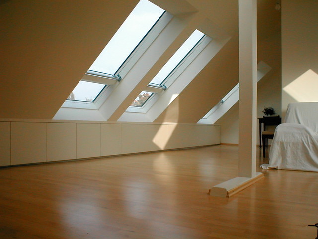 Dachgeschosseinbauten im Eigenheim contemporary-vardagsrum