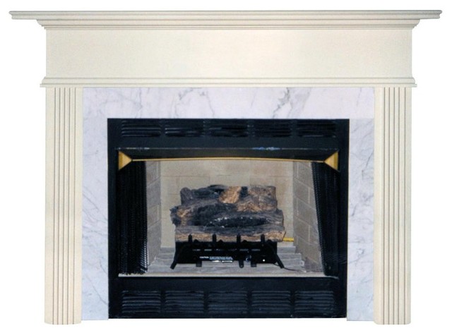 Agee Woodworks Sonata Wood Fireplace Mantel Surround Multicolor - SANTORE4840BIR