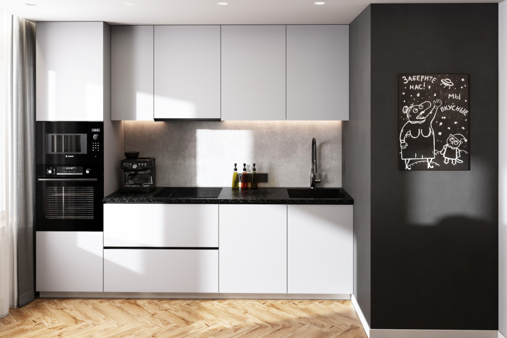 Минималистичная современная гостиная