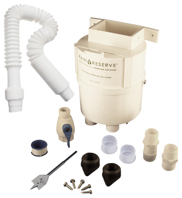 Complete Diverter Kit Contemporary Rain Barrels by RainReserve