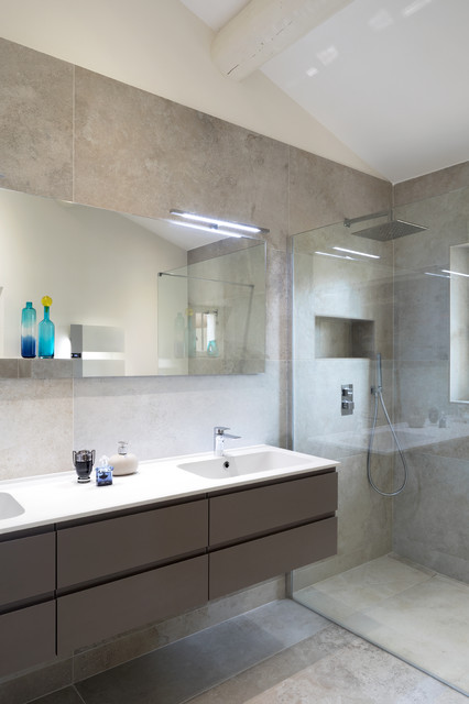 Salle de bains Chambord transitional-bathroom