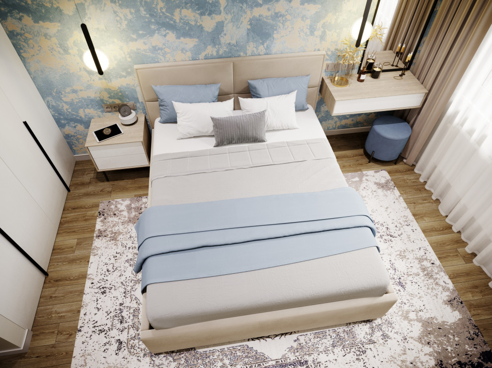 Дизайн квартиры в Москве в светлых тонах