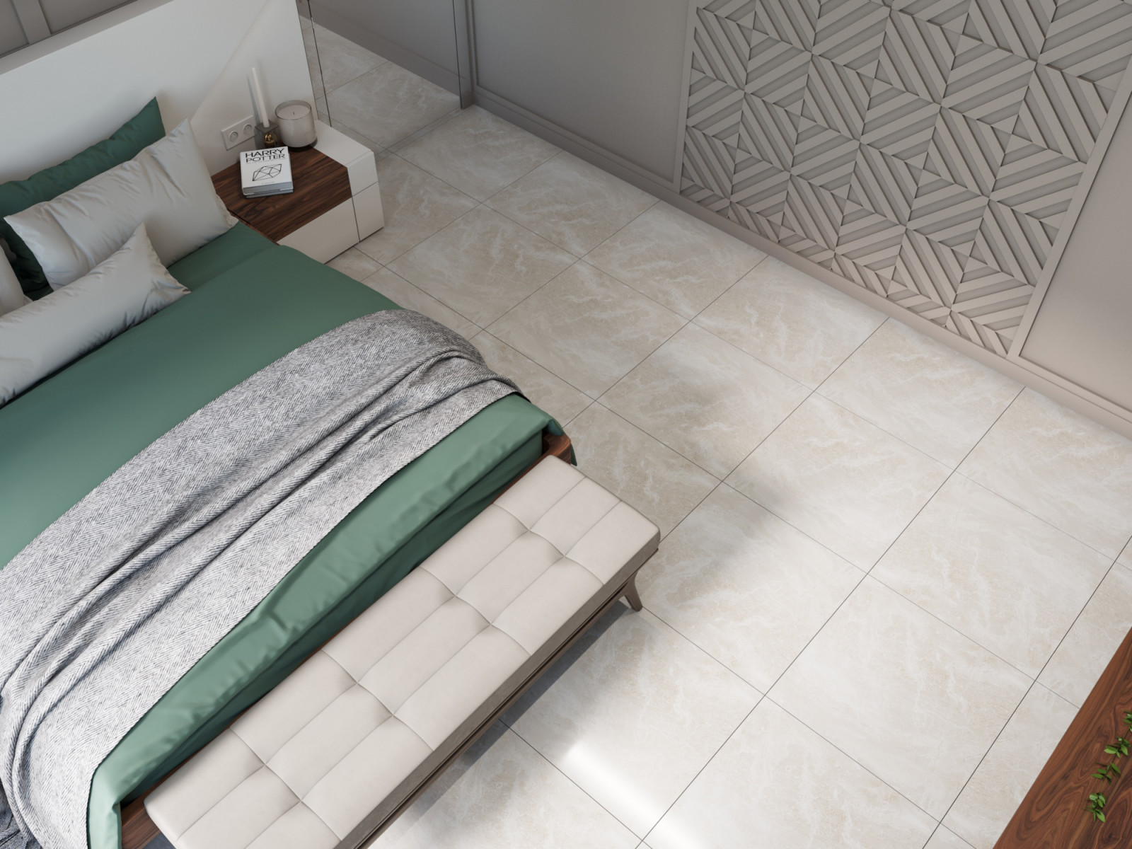 Спальная в частом доме