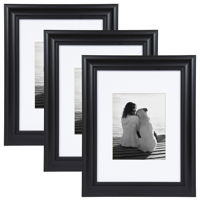 Dalat Picture Frame 12x16 Matted To 8x10 Set Of 3 Traditional Dalat Picture Frame 12x16 Matted To 8x10 Set Of 3 Traditional Frames By Uniek Inc