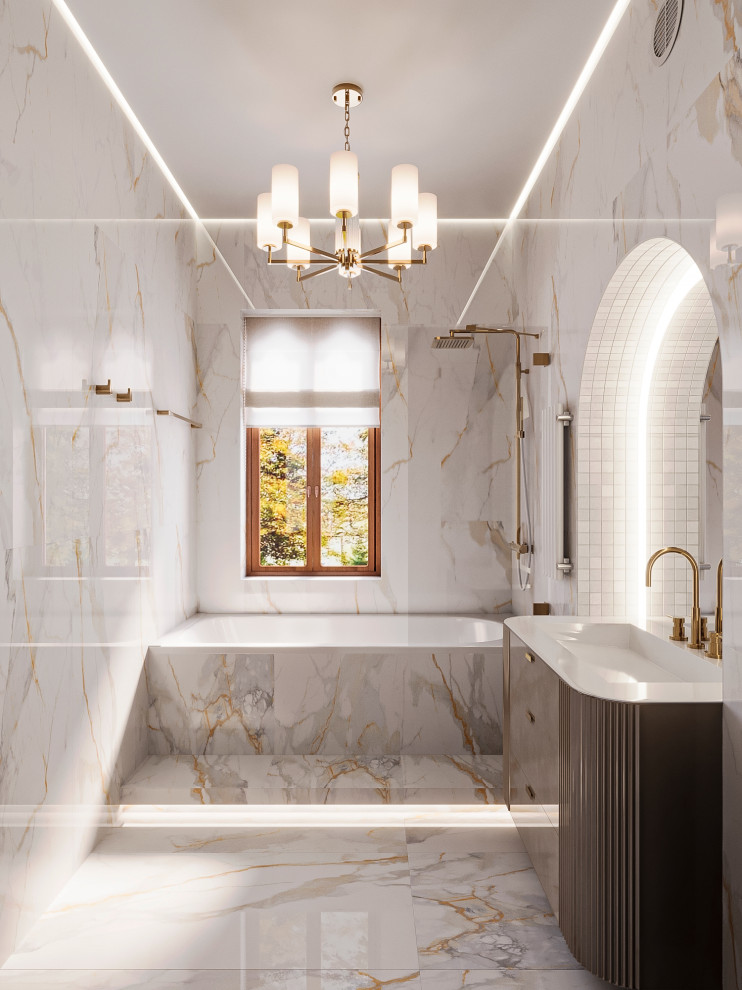 Дизайн-проект ванной комнаты