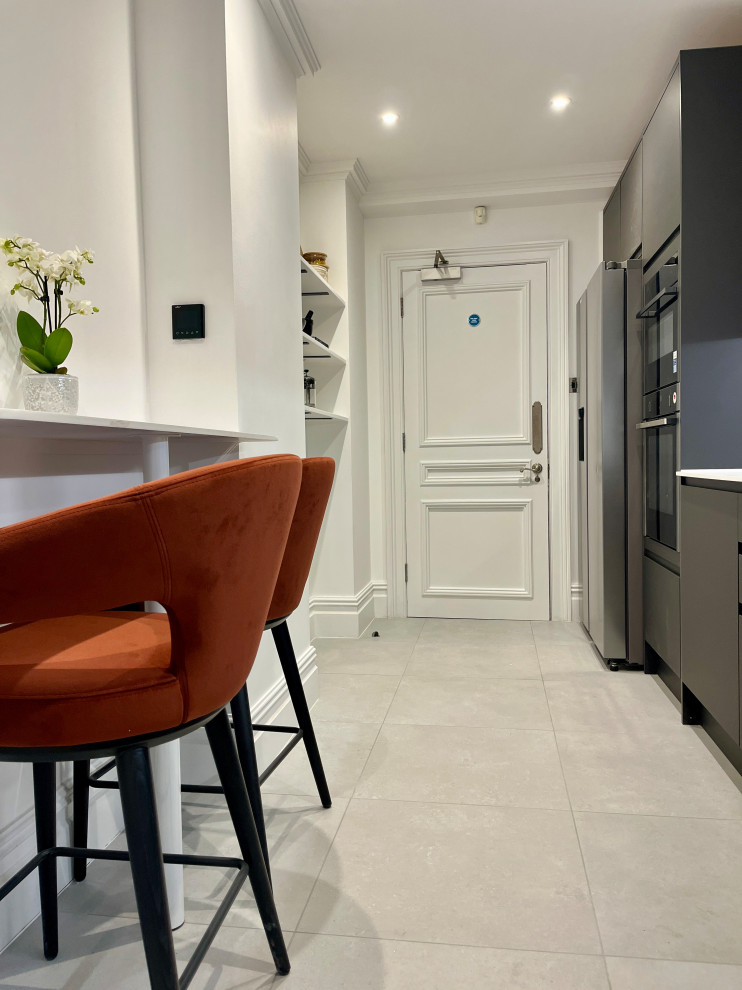 London W1 Modern Kitchen Renovation