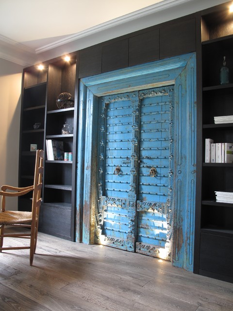 Duplex Levallois modern-arbetsrum