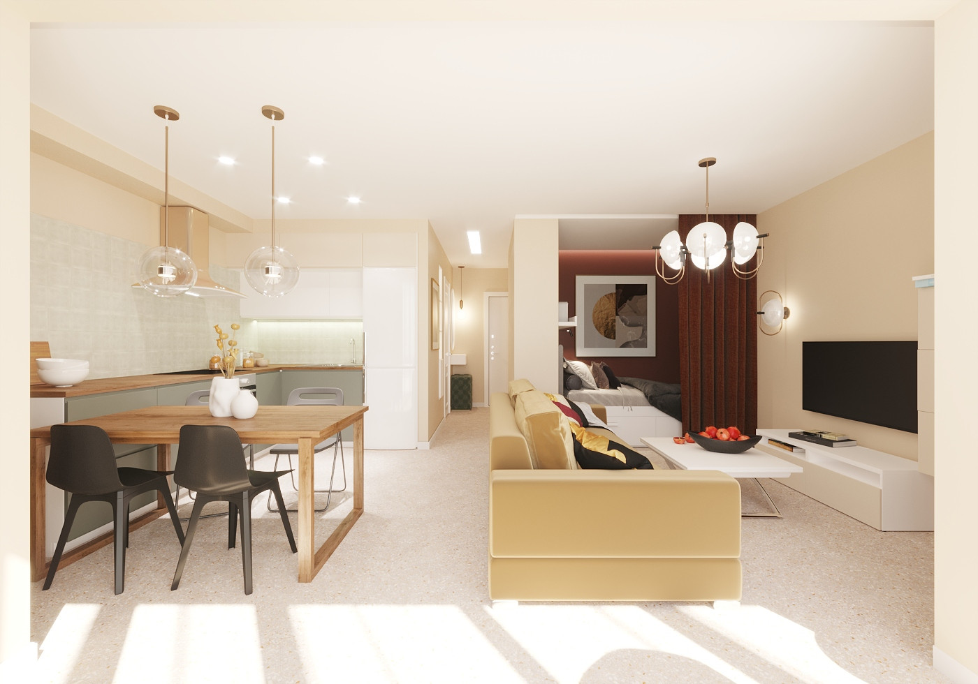 Квартира в Сочи 42 м2