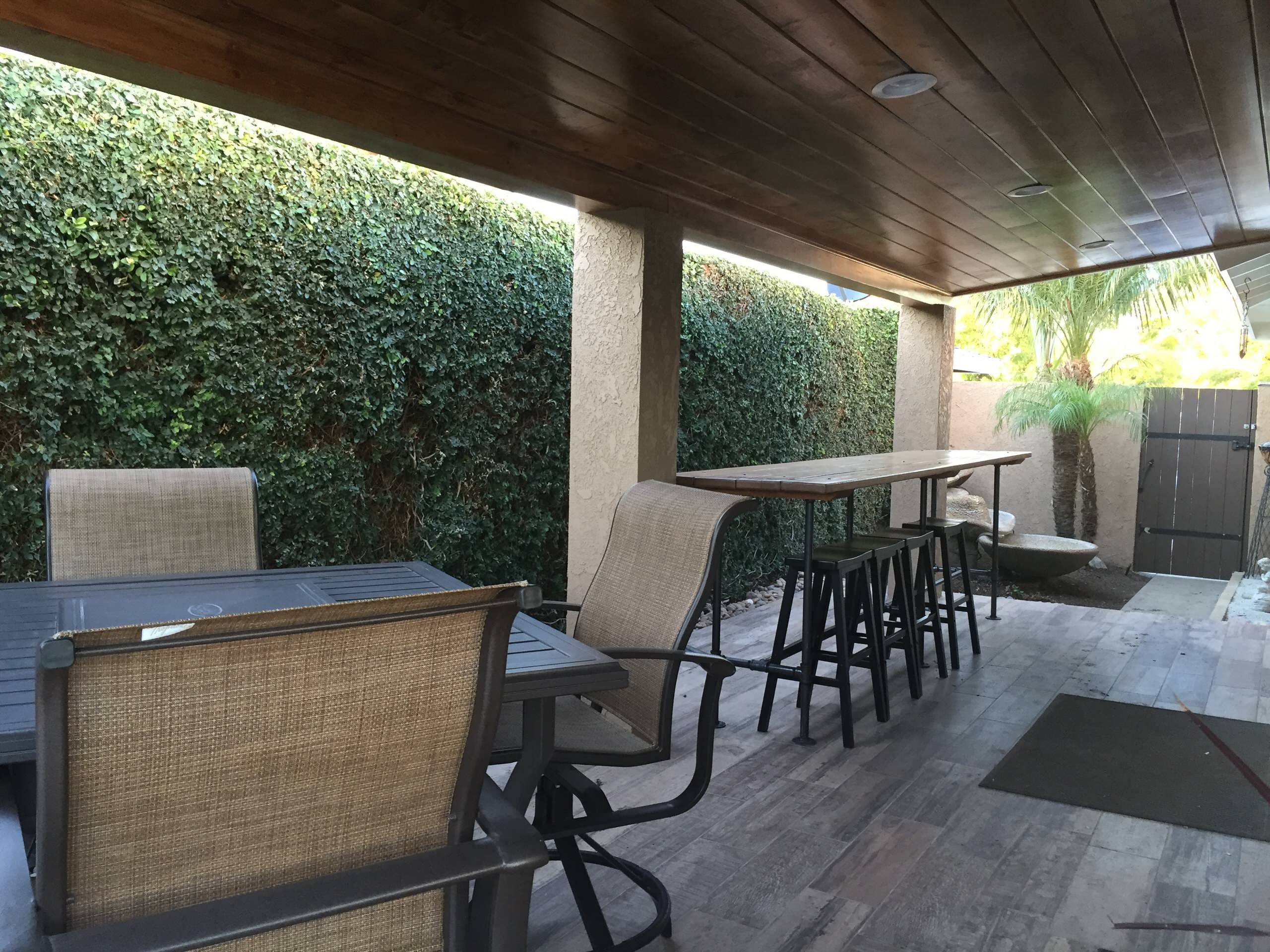 Outdoor Living Space - Culbertson Home