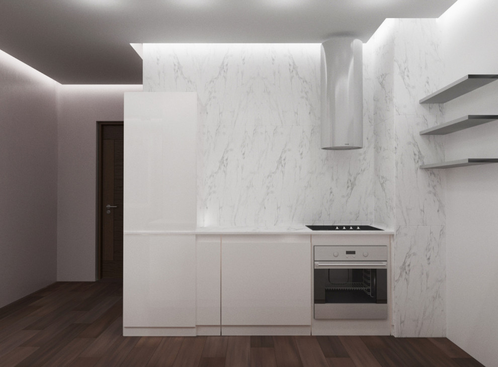 Дизайн интерьера с минимальным набором систем хранения