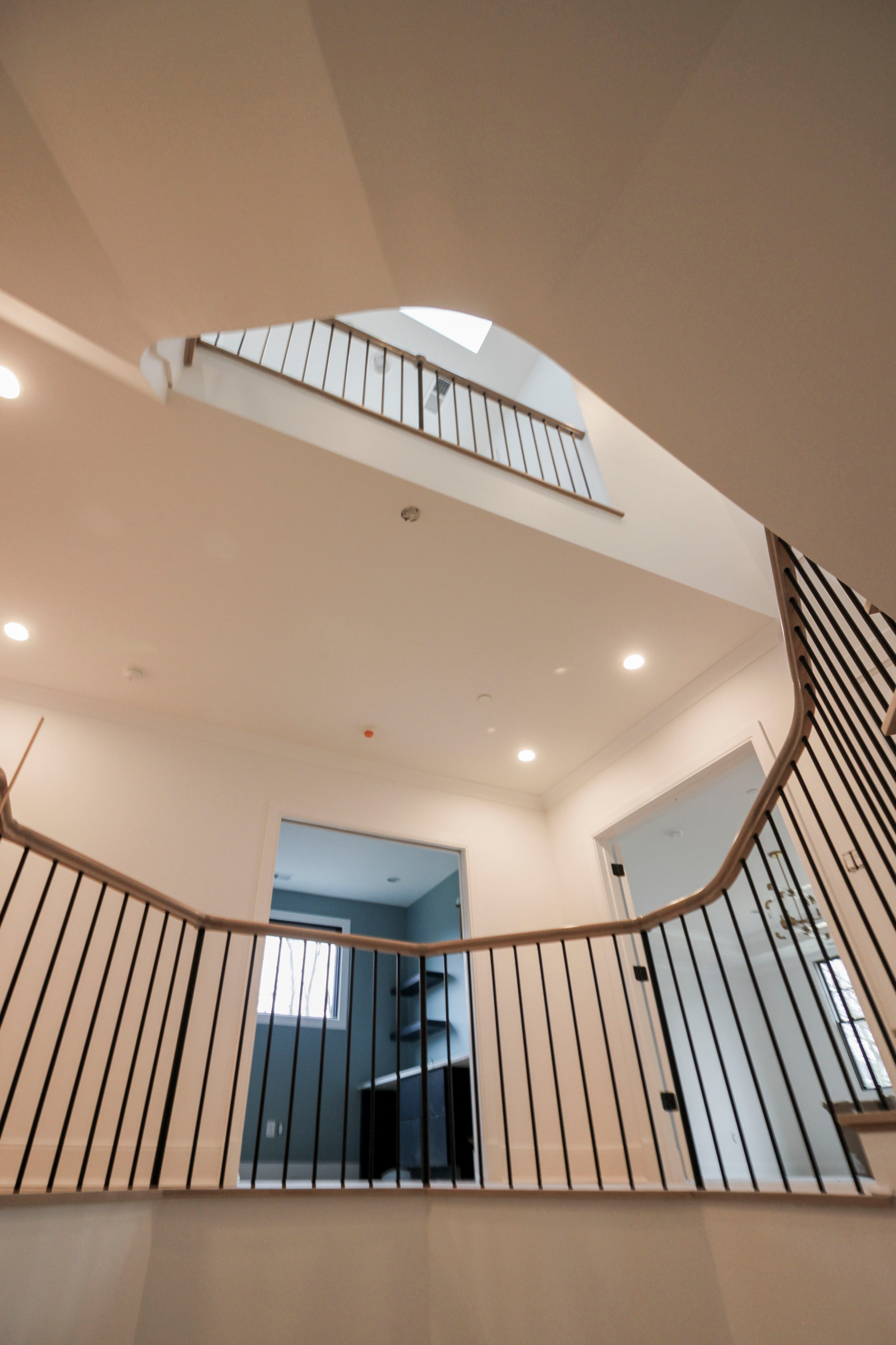 100_Hexagonal Floating-Staircase, Bethesda MD 20817