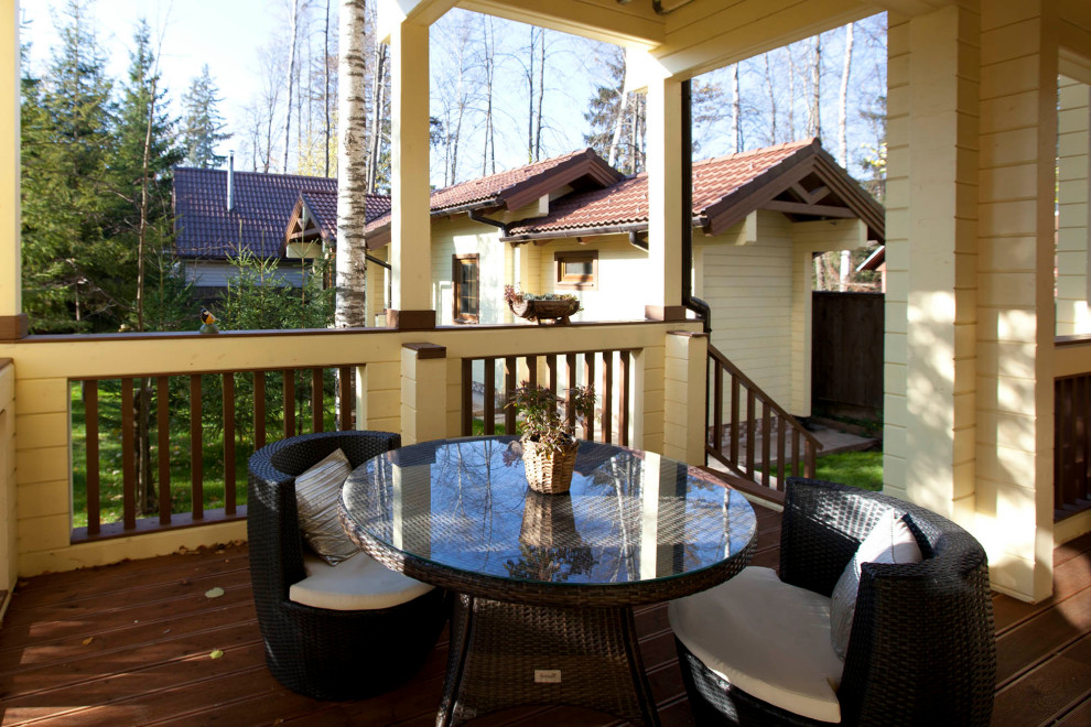 Терраса и дом