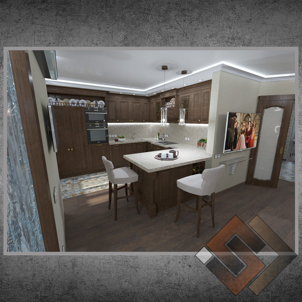 Классика в квартире с низкими потолками