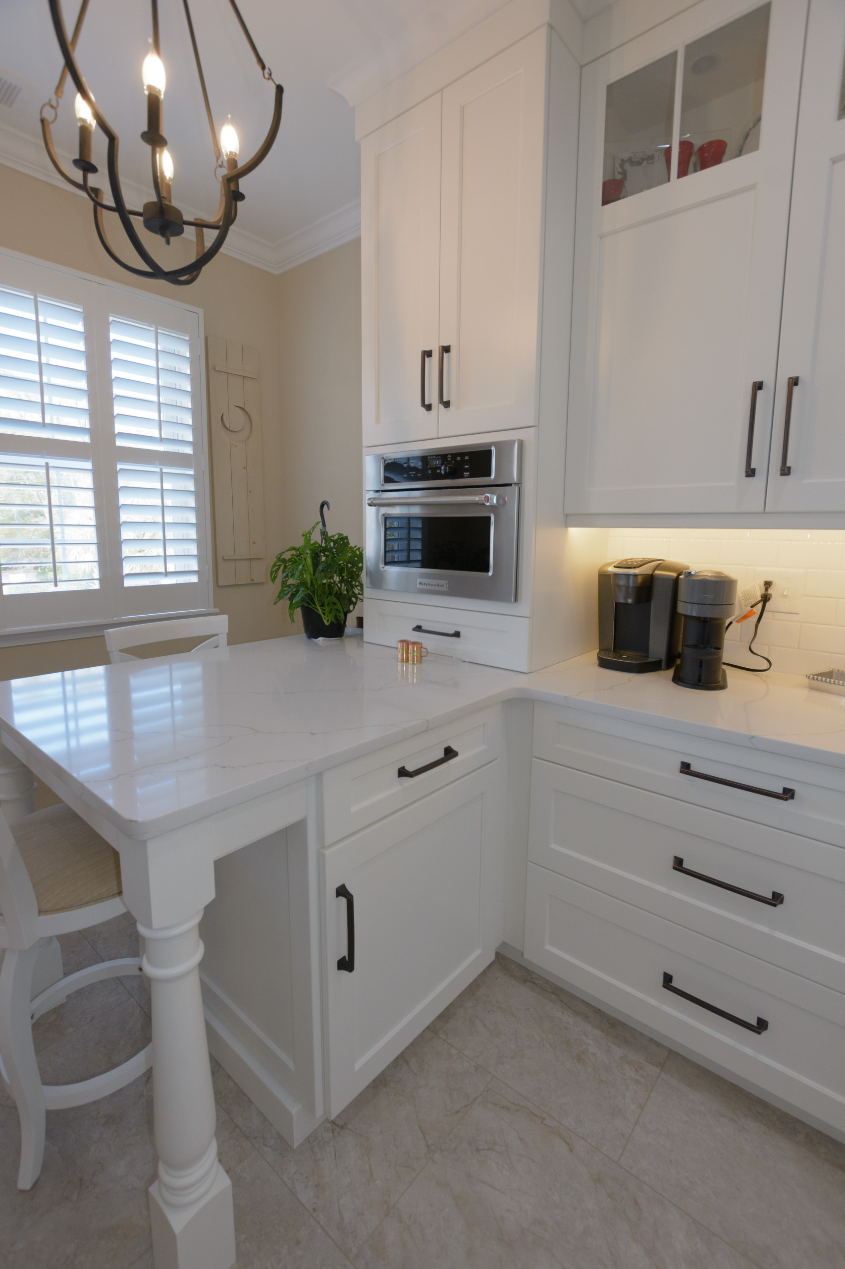 Murrell's Inlet condo white kitchen