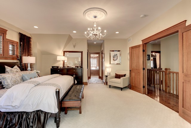 Tudor revival master bedroom - Craftsman - Bedroom - Minneapolis - by ...
