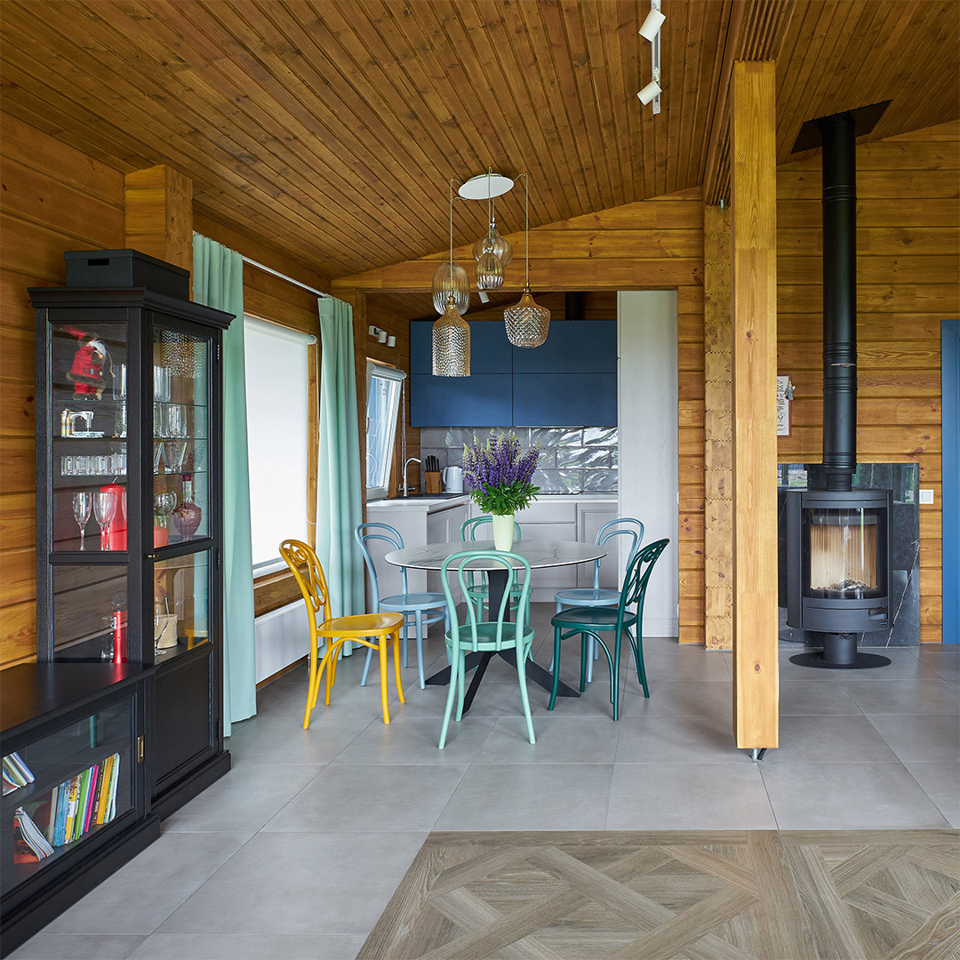 Интерьер загородного дома от M4STUDIO