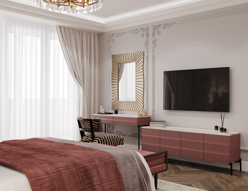 ЖК на Кировоградской улице, семейная пара и взрослый сын, квартира 120 кв.м.