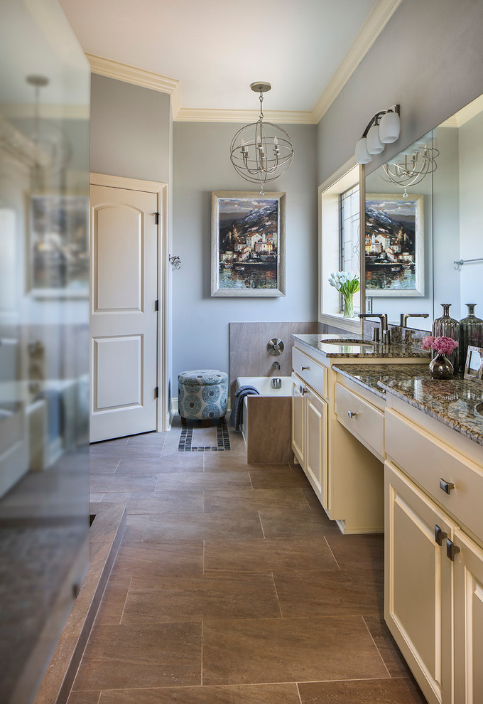 Spa Retreat Master Bath Transitional Bathroom New Orleans by