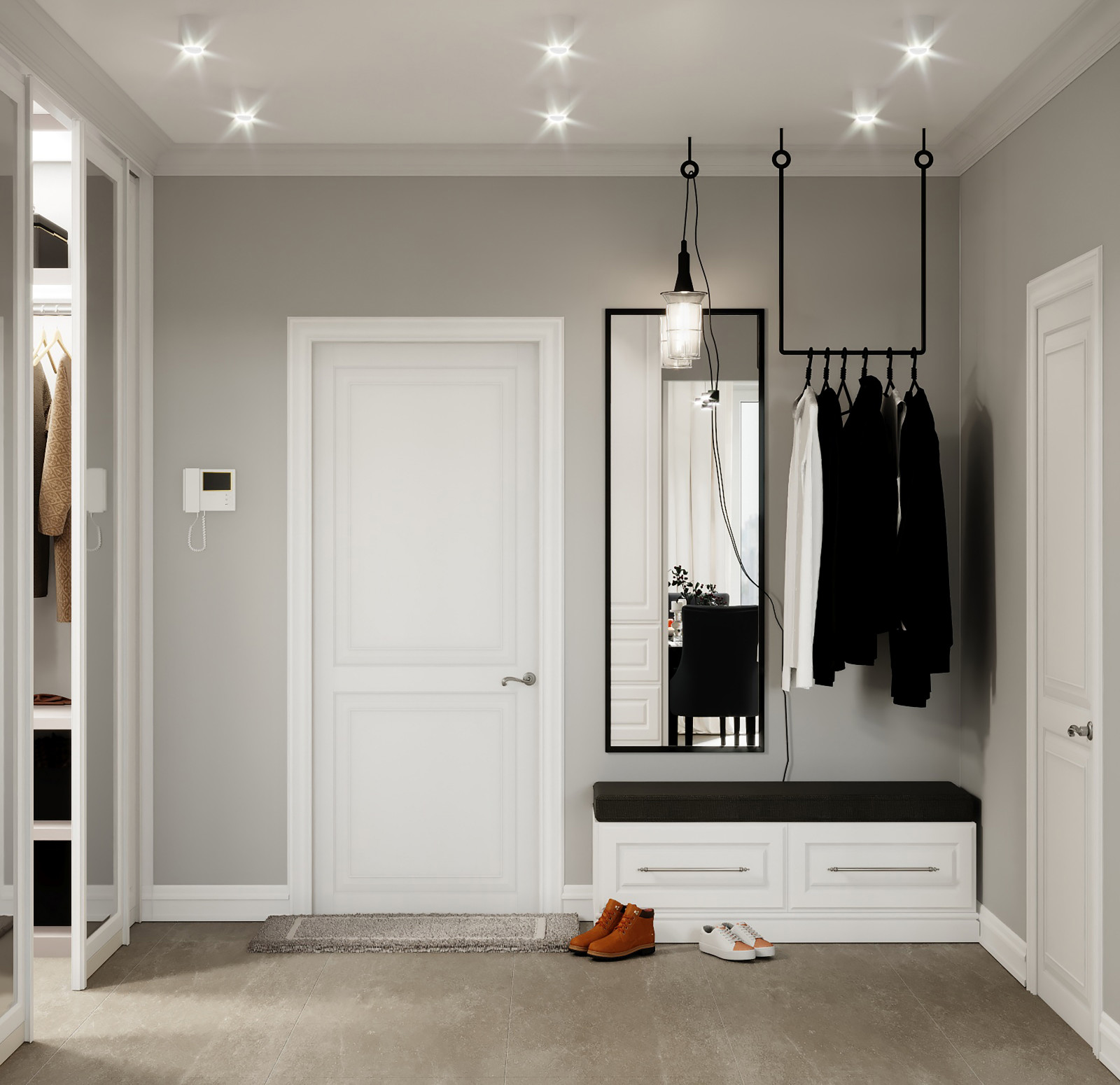 Уютная скандинавия для молодого человека