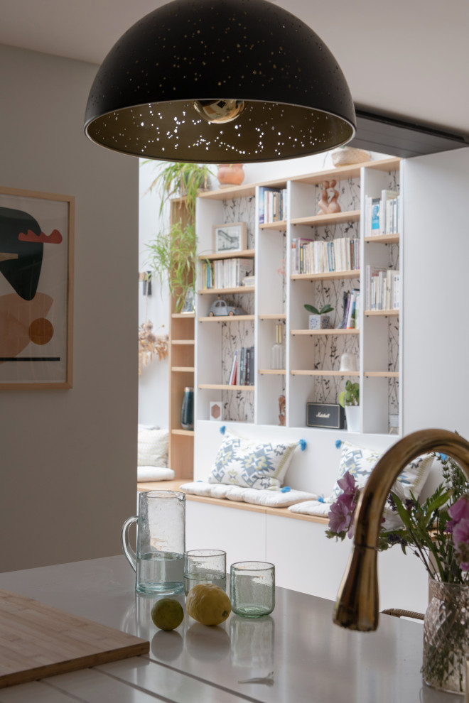 Chez Emilie - Modern - Kitchen - Lyon - by Camille BASSE, Architecte d 