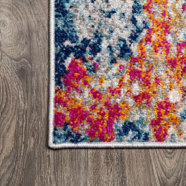 Deep Sunset Rug Sunset Modern Abstract Area Rug, 3 X 5 - Contemporary - Area Rugs - by ...