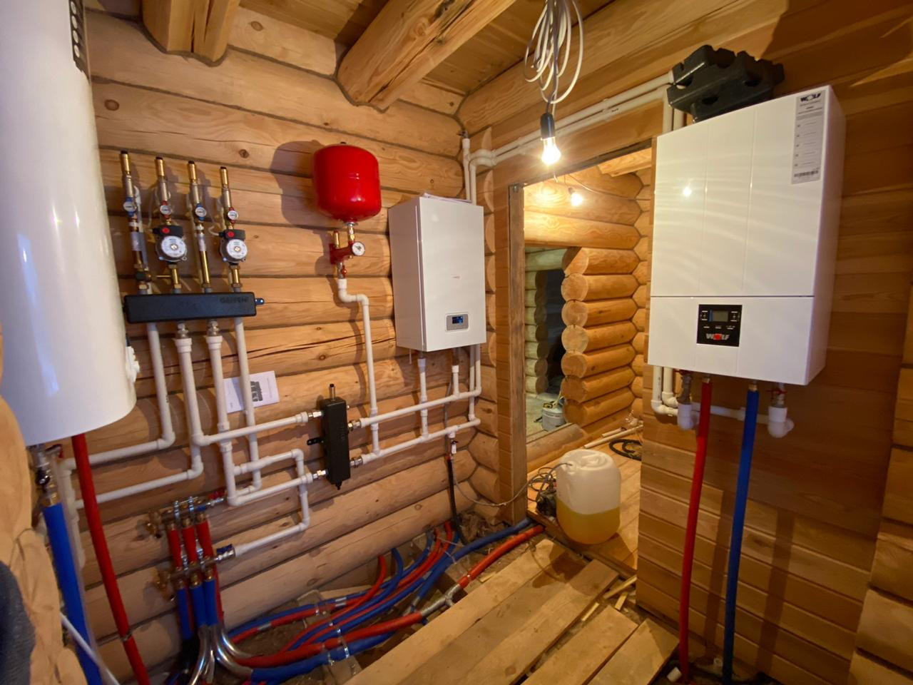 Дом-баня (наружная и внутренняя отделка)