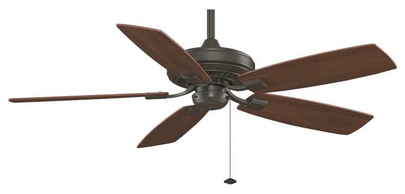 Edgewood Decorative Oil Rubbed Bronze 52-Inch Energy Star Ceiling Fan with Rever