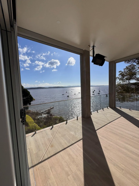 The Point - Marks Point veranda