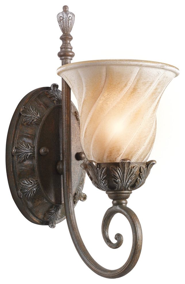 Kichler Lighting 42516LZ Sarabella Traditional Wall Sconce In Legacy Bronze