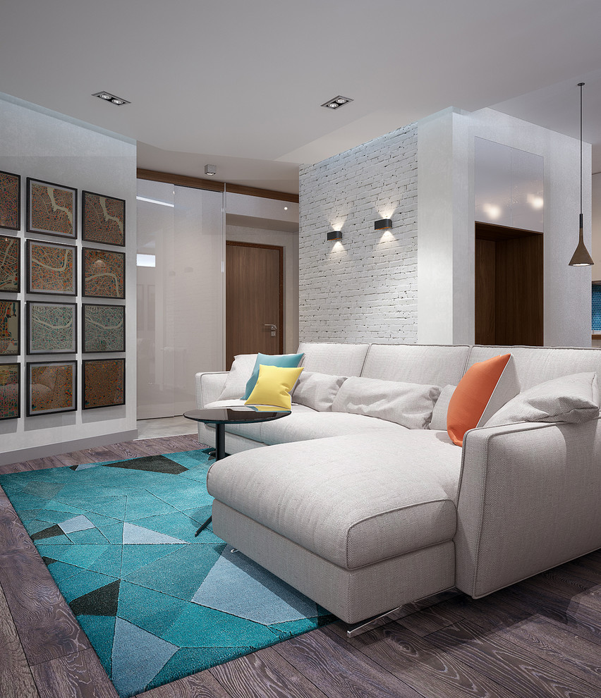 Дизайн-проект квартиры со свободной планировкой, Нижний Новгород