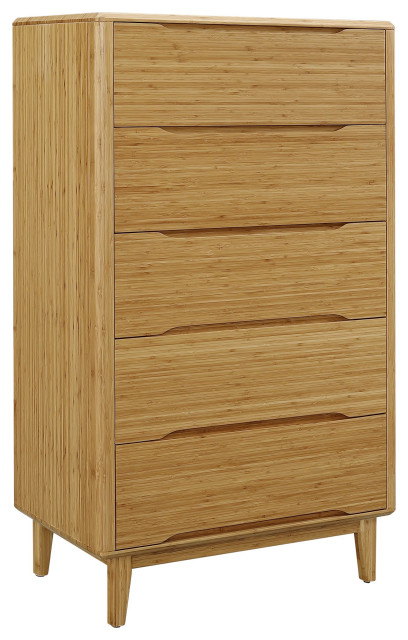 Currant Five Drawer Chest, Caramelized