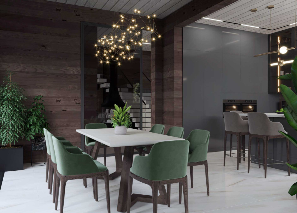 Коттедж из клееного бруса