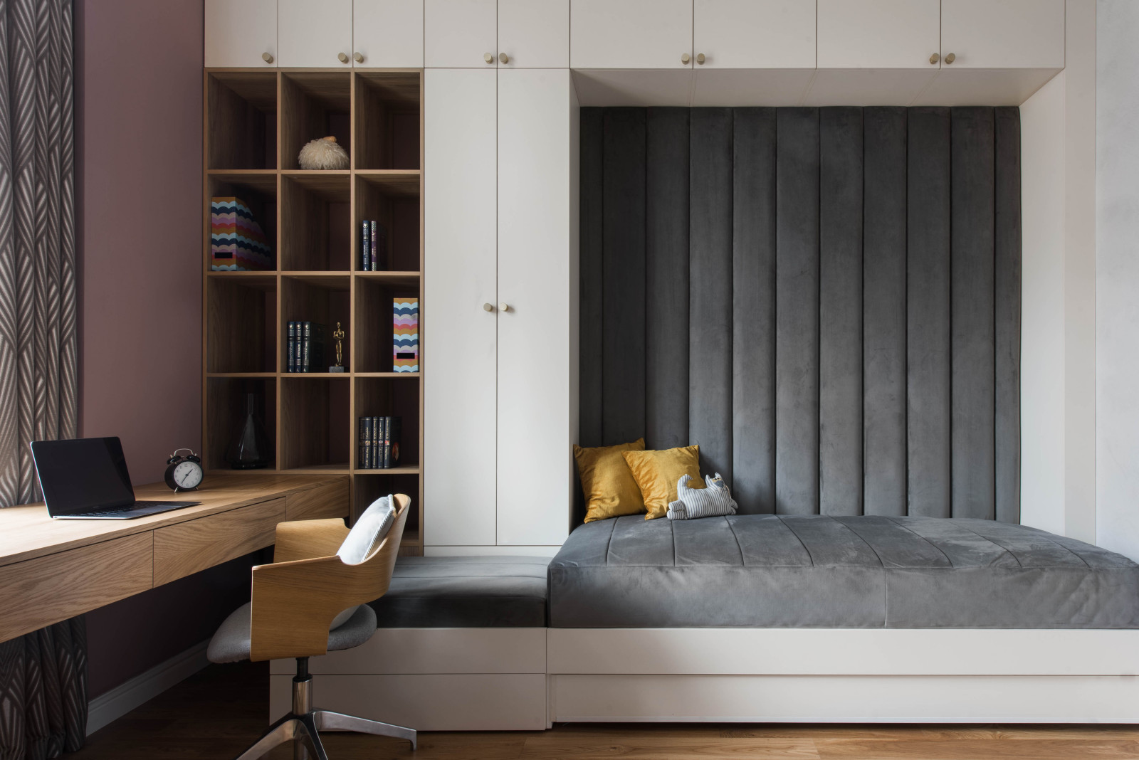 вид на детскую комнату