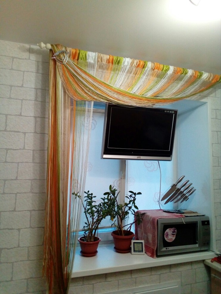 Нитяные шторы Portgallery в интерьере квартиры